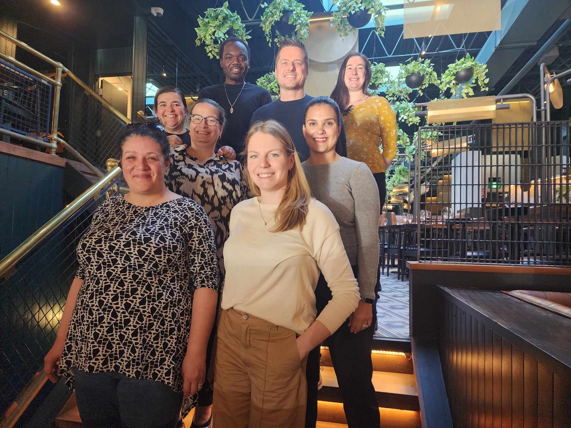 photo de groupe des employées